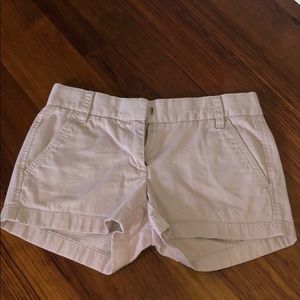 Tan Chino Shorts J. Crew Women